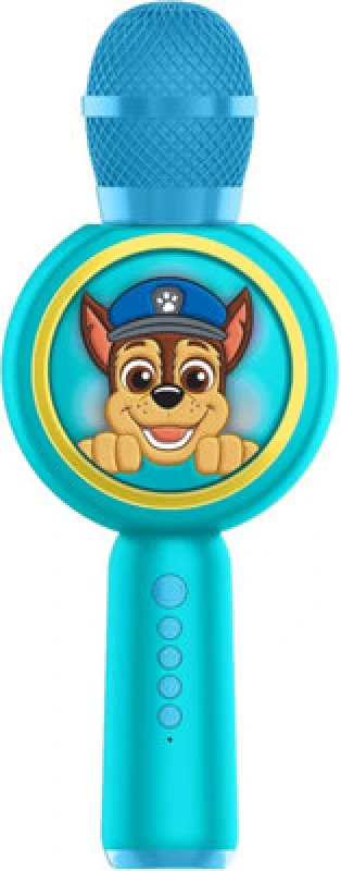 Image of OTL Paw Patrol Chase Karaoke Microphone And Wireless Speaker With LED Lights