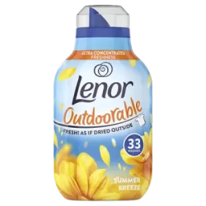 Image of Lenor Fairy Outdoorable Summer Breeze Fabric Conditioner 33 Washes 462ml