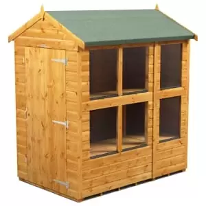 Image of Power Sheds 6 x 4ft Apex Shiplap Dip Treated Potting Shed