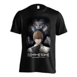 Image of Death Note T-Shirt Ryuk Behind the Death Size S