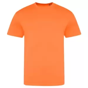 Image of AWDis Unisex Adults Electric Tri-Blend T-Shirt (M) (Electric Orange)