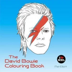 Image of The David Bowie Colouring Book by Mel Elliott Paperback
