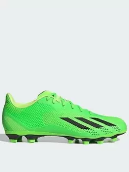 Image of adidas Mens X Speedportal.4 Firm Ground Football Boots - Green, Size 9, Men