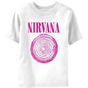 Image of Nirvana - Vestibule Kids 7 - 8 Years T-Shirt - White