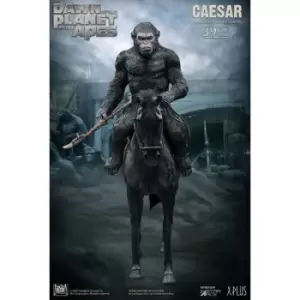 Image of Dawn of the Planet of the Apes Soft Vinyl Statue Caesar with Spear 39 cm
