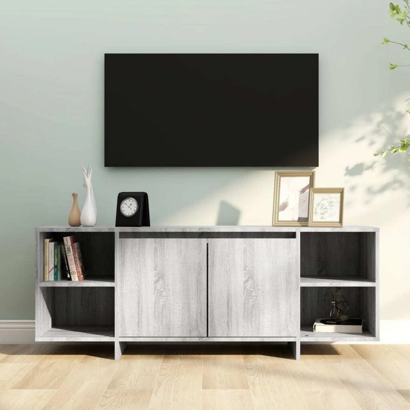 Image of VIDAXL Vidaxl - tv Cabinet Grey Sonoma 130x35x50cm Engineered Wood 8720286837382