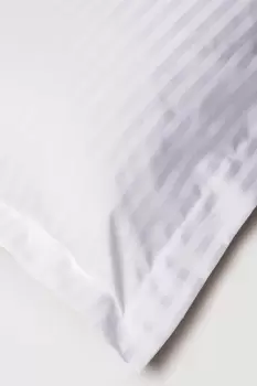 Image of Hotel Suite Satin Stripe 540 Thread Count Oxford Pillowcase