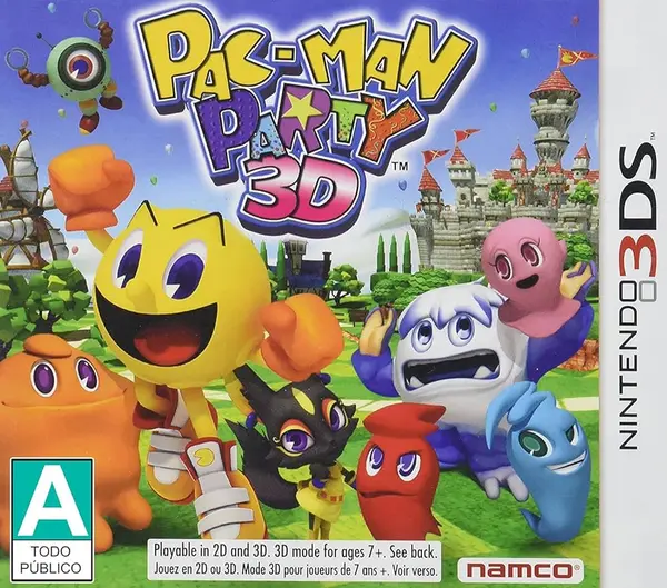 Image of Pac Man Party 3D Nintendo 3DS Game