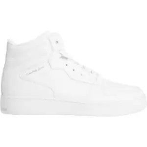 Image of Calvin Klein Jeans Basketball Cupsole Trainers - White