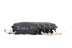 Image of BREMBO Brake pad set HYUNDAI,KIA P 30 035 3301131XKW09A,583023JA00,583023JA51 583024HA00,583024HA50,S58302C5A00,583024DA00,583024DE00,583024HA00
