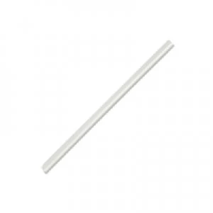 Image of Durable A4 White 6mm Spine Bars Pack of 100 290102