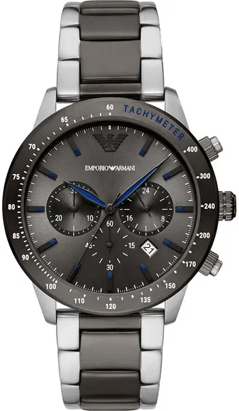 Image of Emporio Armani Watch Mario Men - Grey EA-348