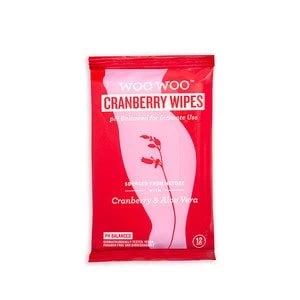 Image of Woo Woo Intimate Wipes with Cranberry Aloe Vera