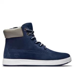 Image of Timberland Davis Square 6" Side-zip Boot For Men In Navy Navy Kids, Size 1