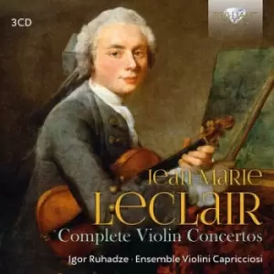 Image of Jean Marie Leclair Complete Violin Concertos by Jean-Marie Leclair CD Album