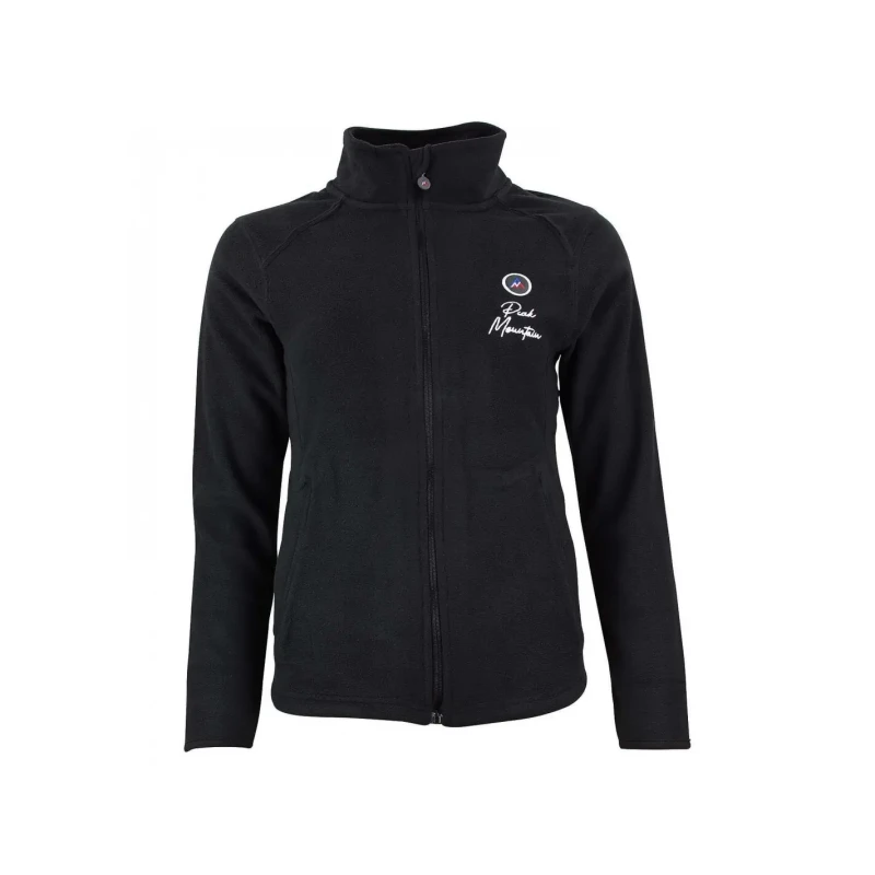 Image of Womens fleece Peak Mountain Adaro Noir Female M