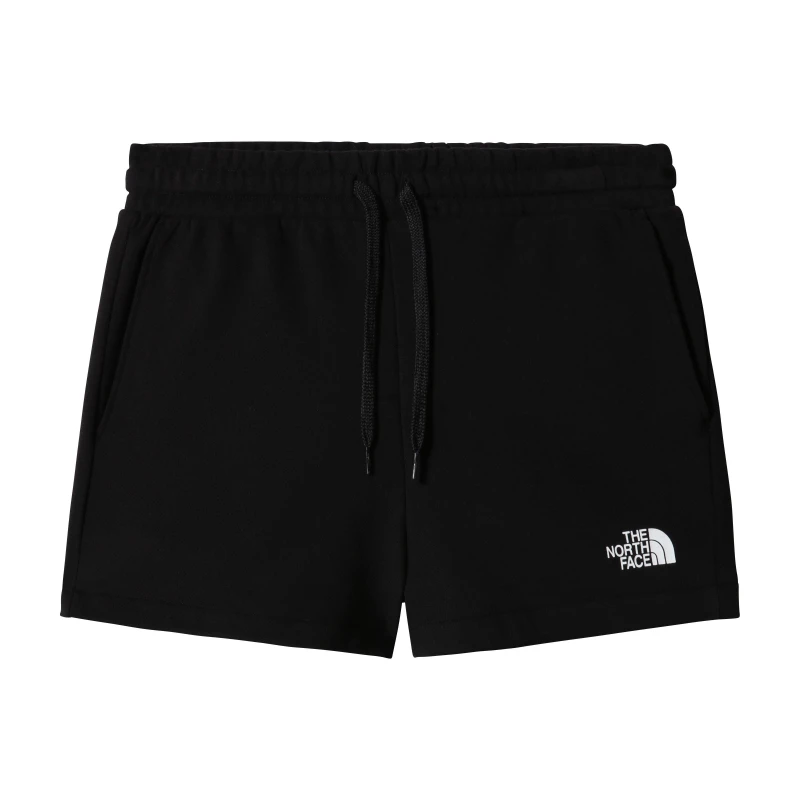 Image of The North Face Womens Fleece Jogger Shorts TNF BLACK female 10 (S)