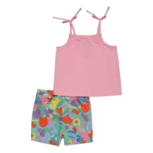 Image of Elle Vest/Short Set Bb99 - Pink