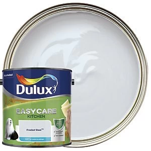 Image of Dulux Easycare Kitchen Frosted Steel Matt Emulsion Paint 2.5L