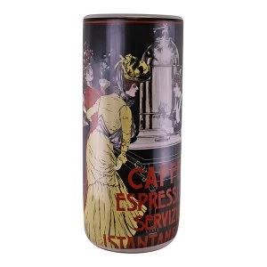 Image of Umbrella Stand, Caffe Espresso Design With Free Vase