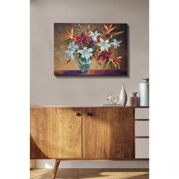 Image of Kanvas Tablo (50 x 70) - 26 Multicolor Decorative Canvas Painting