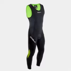 Image of Gul Code Zero 3/2mm BLindstitched LongJohn - Black