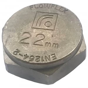 Image of Wickes Compression Blanking Cap - 22mm