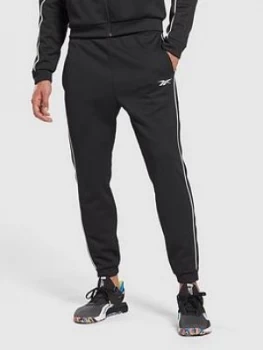 Image of Reebok Woven Double Knit Pant, Black Size M Men