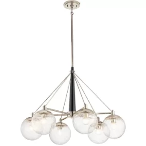 Image of Chandelier Marilyn Nickel poli 87,6 Cm