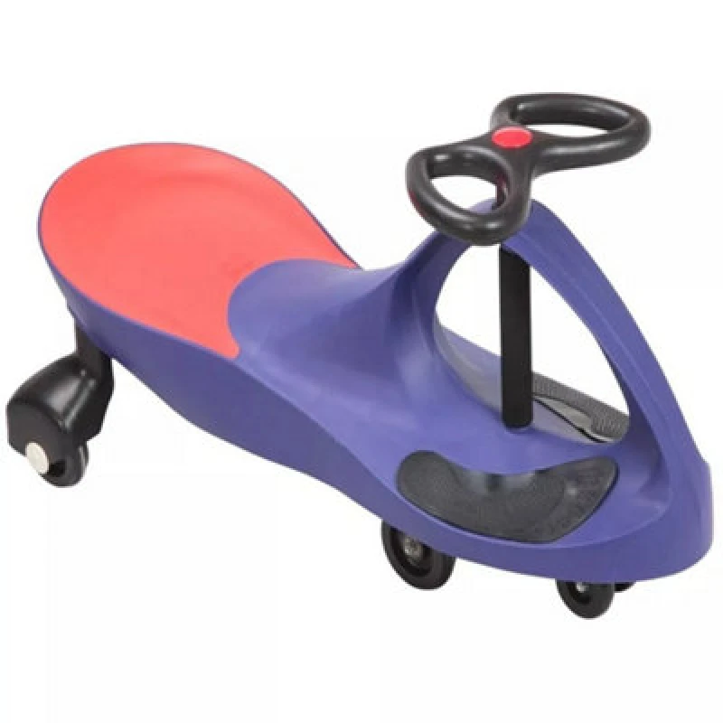Image of Rexco Blue Swing Car Ride On Swivel Scooter Childrens Toy Wiggle Gyro Twist & Go Gift