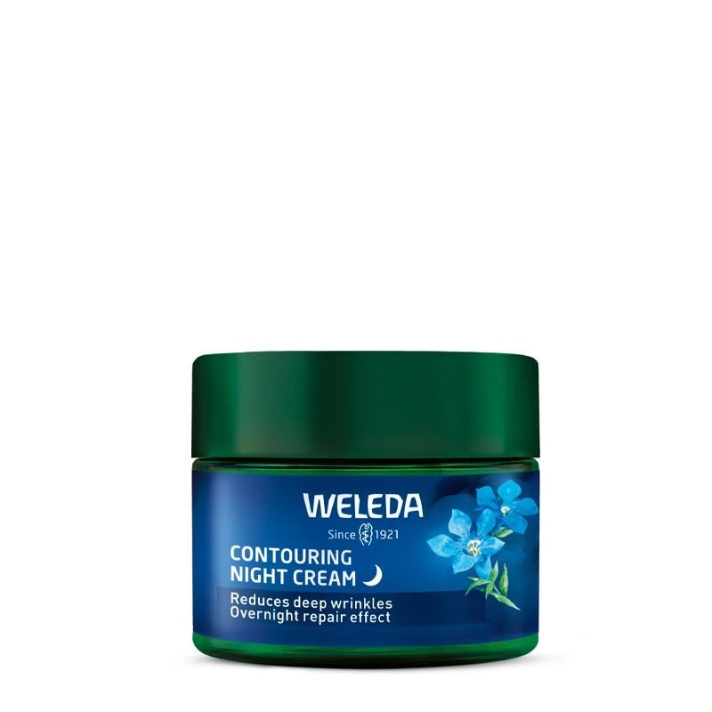 Image of Weleda Face Care Blue Gentian and Edelweiss Contouring Night Cream 40ml