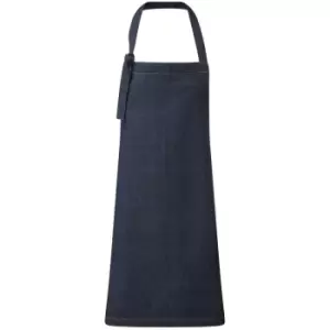 Image of Premier Regenerate Sustainable Apron (One Size) (Indigo Denim) - Indigo Denim