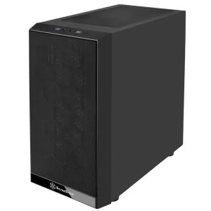 Image of Silverstone SST-PS15B-RGB Micro ATX Gaming Case - Black Tempered Glass