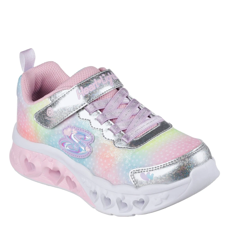 Image of Skechers Flutter Heart Child Girl Trainers Multi female C10 (27.5)