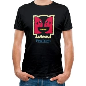 Image of Pink Floyd - Unisex Medium Double Image T-Shirt (Black)