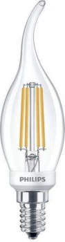 Image of Philips 5W LEDCandle E14 SES Candle Very Warm White Dimmable - 70996200