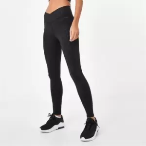 Image of USA Pro Gloss Leggings - Black