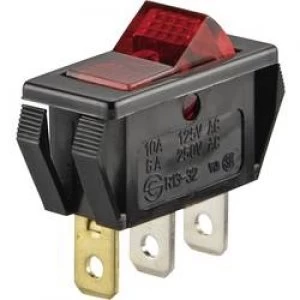 Image of Toggle switch 250 V AC 6 A 1 x OffOn SCI R13 32B