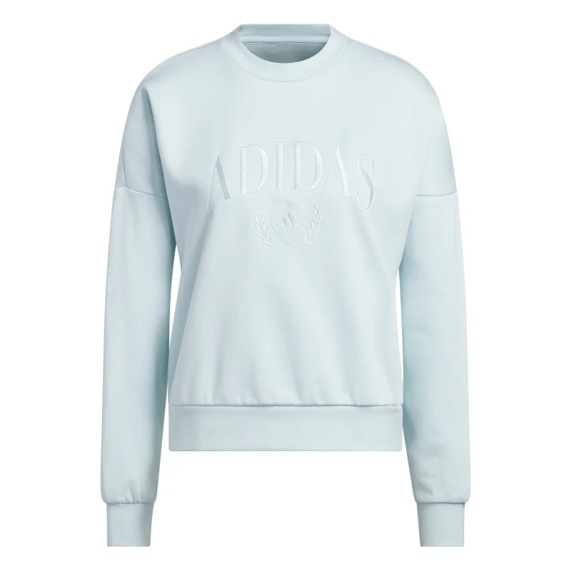 Image of Adidas Sweatshirt woman adidas Cozy Holiday Turquoise Female XS