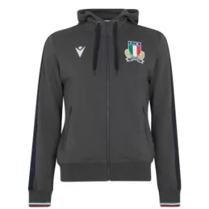 Image of Macron Italy Full Zip Hoodie Mens - Blue