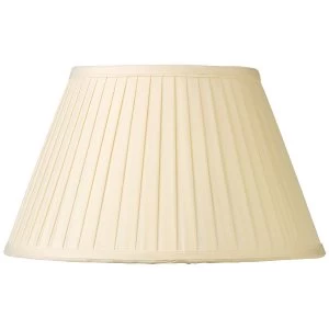 Image of Village At Home 20" Knife Pleated Drum Lampshade - French Cream