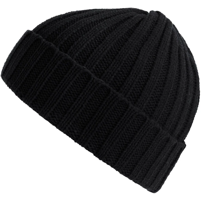 Image of Atlantis Atlantis Men Shore Chunky Beanie in Black One Size Male 5063470815371