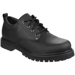 Image of Skechers Mens Tom Cats Lace Up Padded Thick Leather Oxford Shoes UK Size 9 (EU 43, US 10)