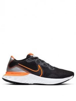 Image of Nike Renew Run - Black/Orange