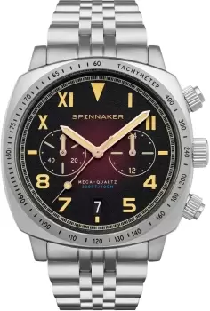 Image of Spinnaker Watch Hull Mens - Red