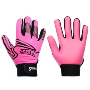 Image of Sportech Gaelic Gloves Juniors - Pink