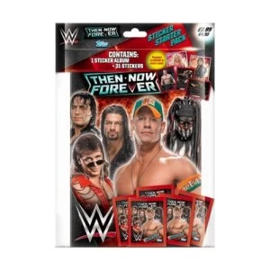 Image of WWE Then Now Forever Sticker Starter Pack