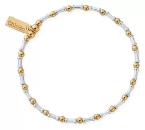 Image of ChloBo GMBRHYTHM Gold and Silver Mixed Metal Rhythm Of Water Jewellery