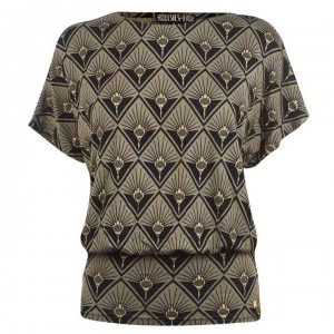 Image of Biba Crane Jersey Top - Khaki