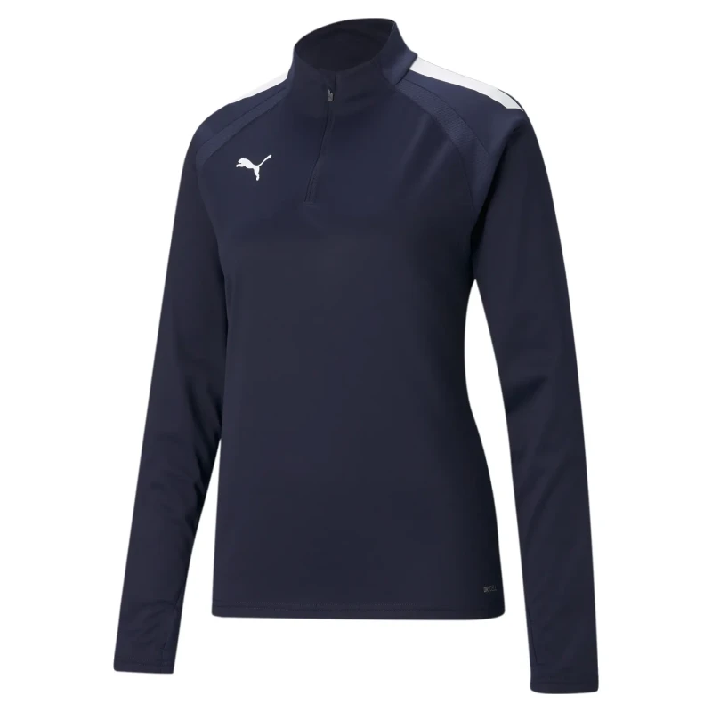 Image of Puma Training top 1/4 zip woman Puma Team Liga Bleu Female 2XS